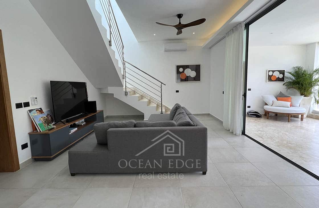 Duplex Penthouse on second line of Bonita Beach - Las Terrenas Real Estate - Ocean Edge Dominican Republic (24)