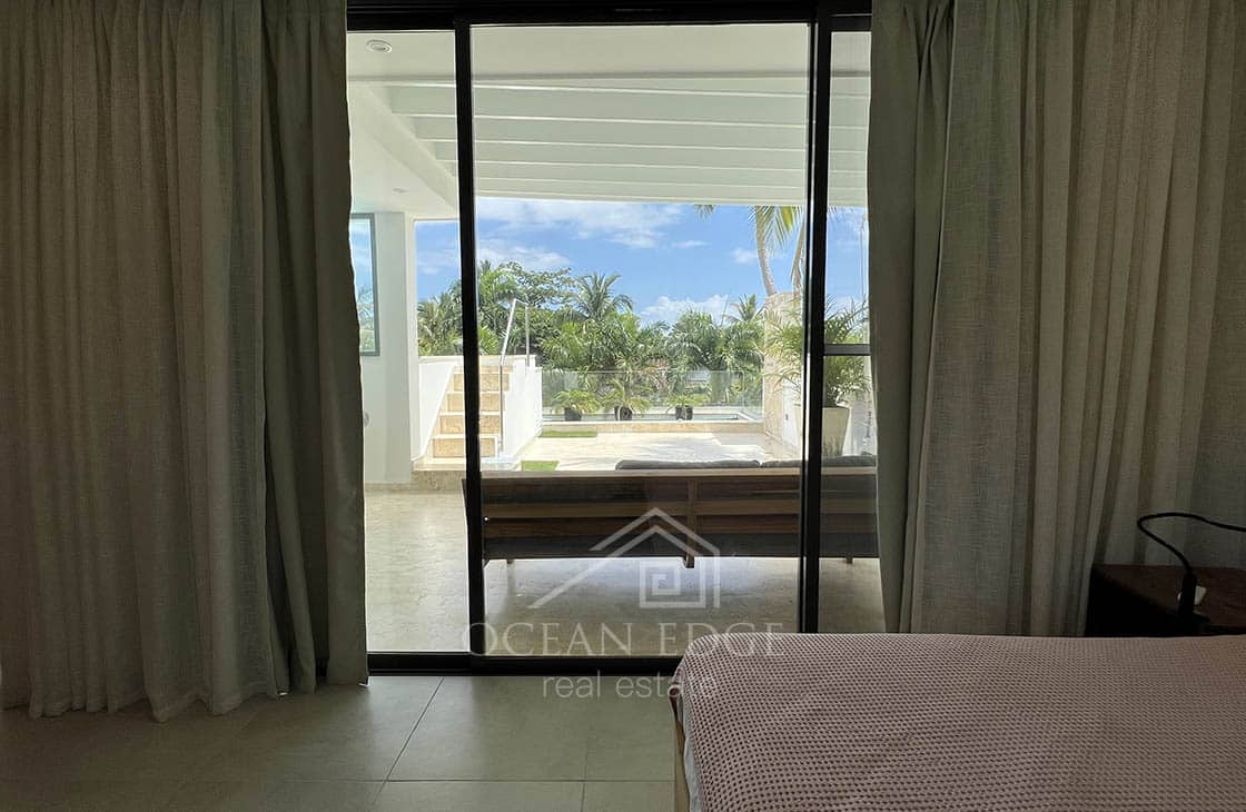 Duplex Penthouse on second line of Bonita Beach - Las Terrenas Real Estate - Ocean Edge Dominican Republic (36)