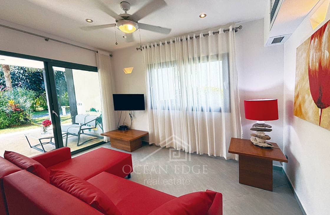 Spacious 1-bed apartment with garden on Popy Beach - Las Terrenas Real Estate - Ocean Edge Dominican Republic (3)