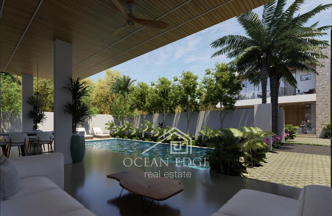 High End 4-br villas on presale 1000 feet to Popy beach-las-terrenas-ocean-edge-real-estate-7