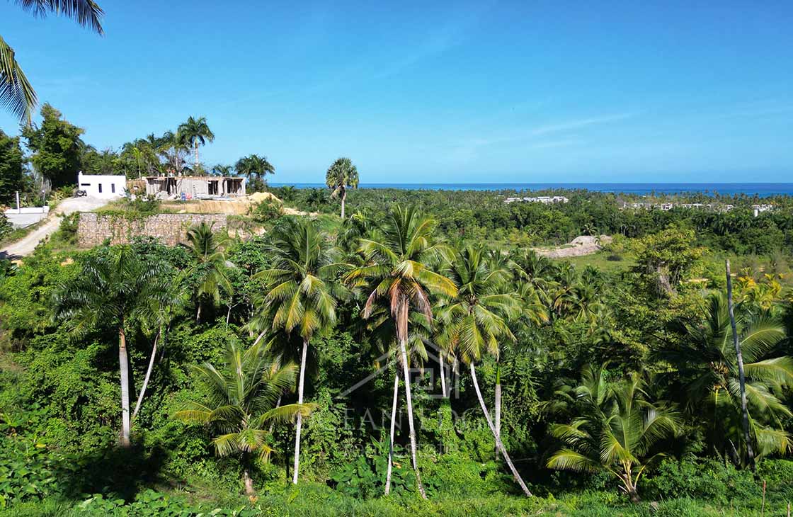 2 Ocean view lots for luxury villa near Playa Portillo