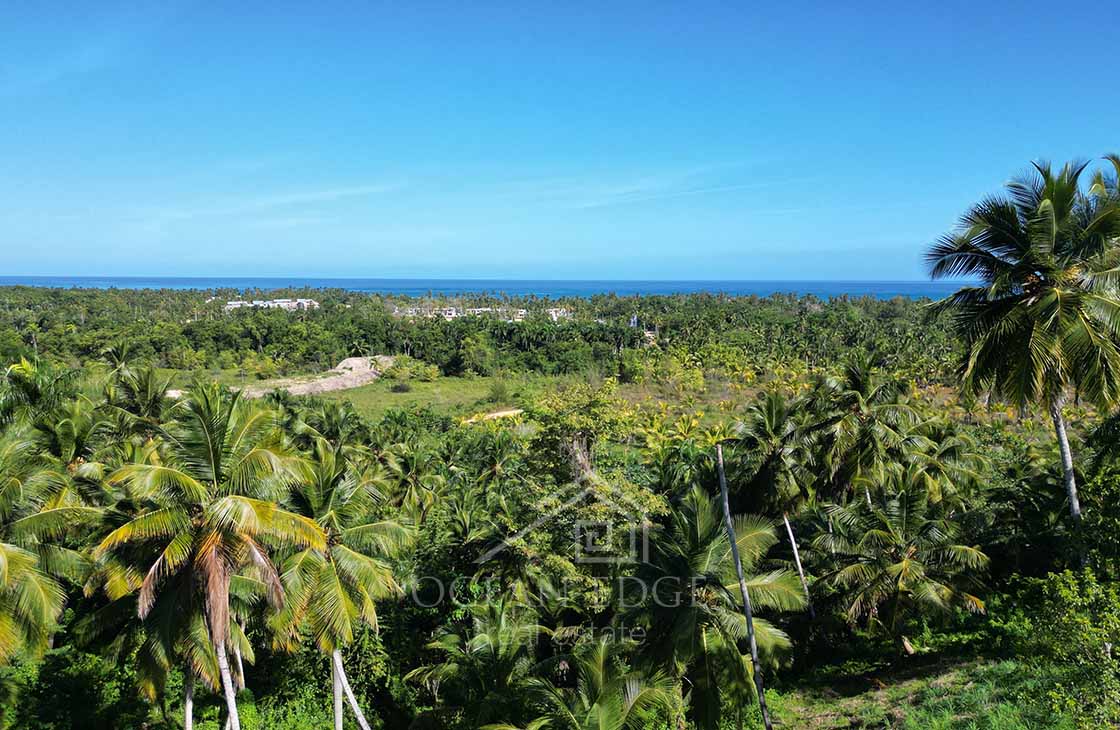 2 Ocean view lots for luxury villa near Playa Portillo