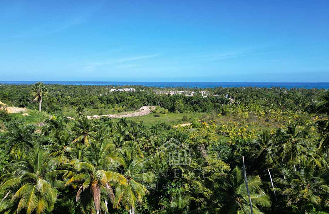 2 Ocean view lots for luxury villa near Playa Portillo