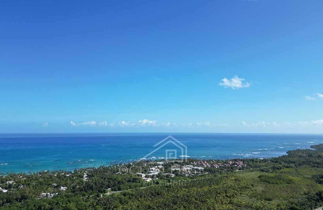 2 Ocean view lots for luxury villa near Playa Portillo