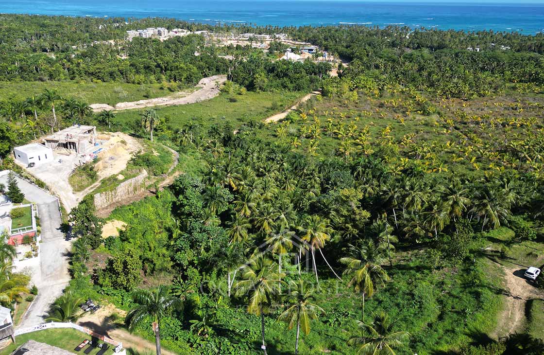 2 Ocean view lots for luxury villa near Playa Portillo