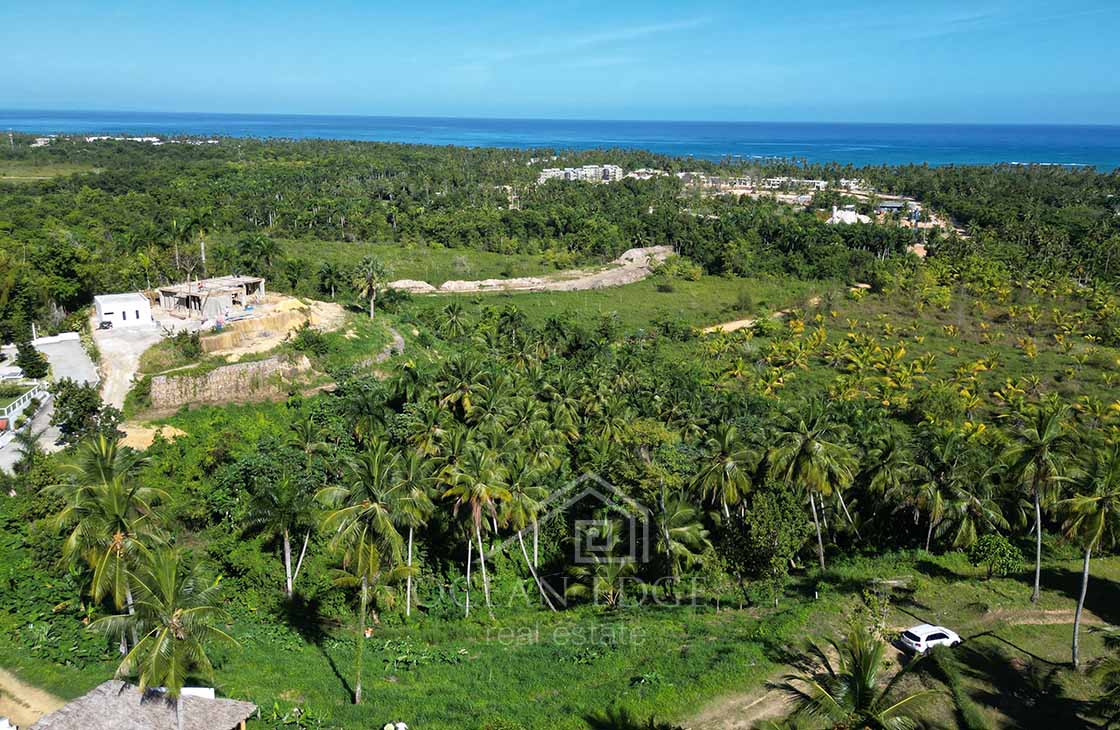 2 Ocean view lots for luxury villa near Playa Portillo