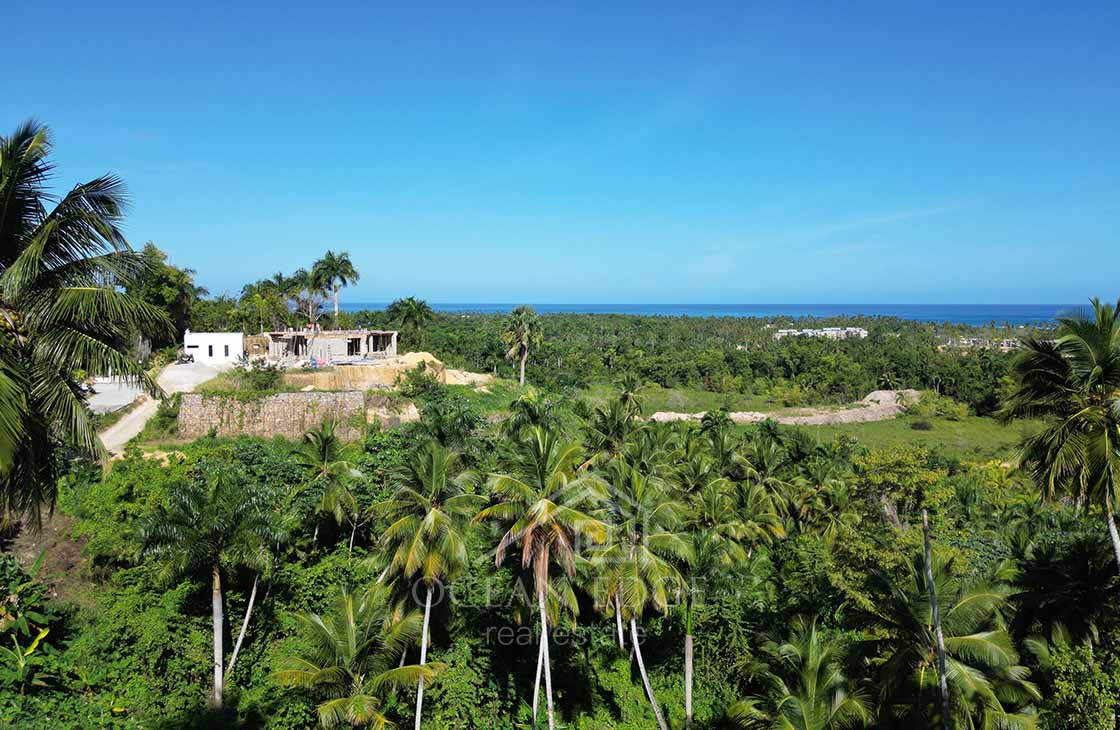 2 Ocean view lots for luxury villa near Playa Portillo