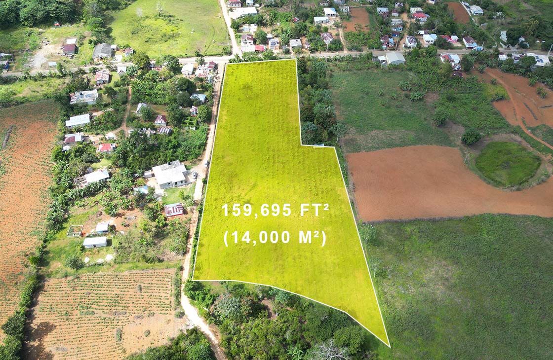 14000 m2 flat land for sale in Samana countryside-ocean-edge-real-estate