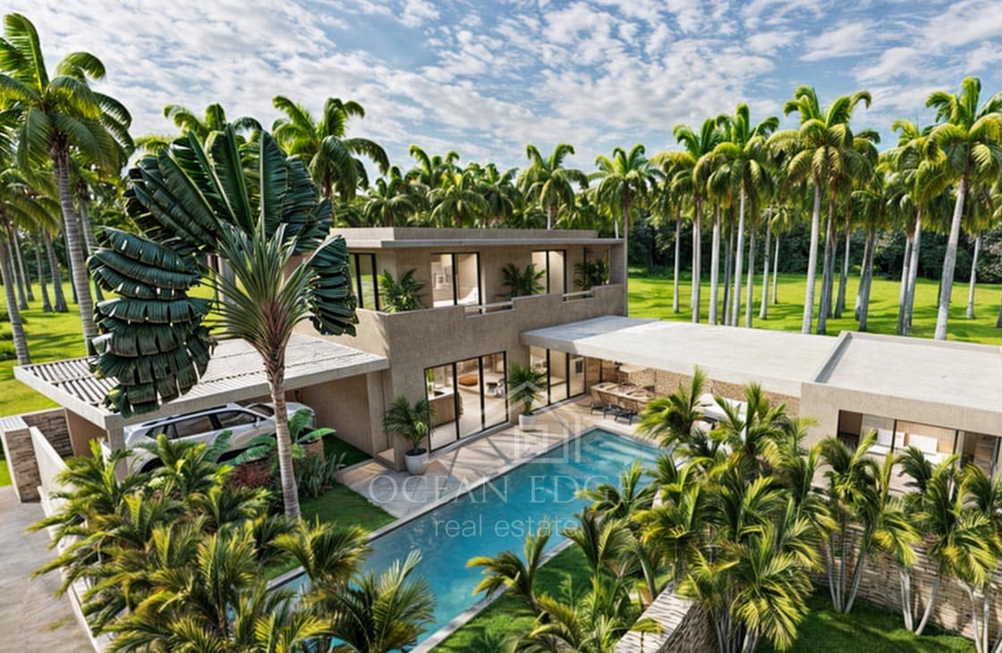 2nd line beach houses on pre-sale Playa Estillero-las-terrenas-ocean-edge-real-estate-3