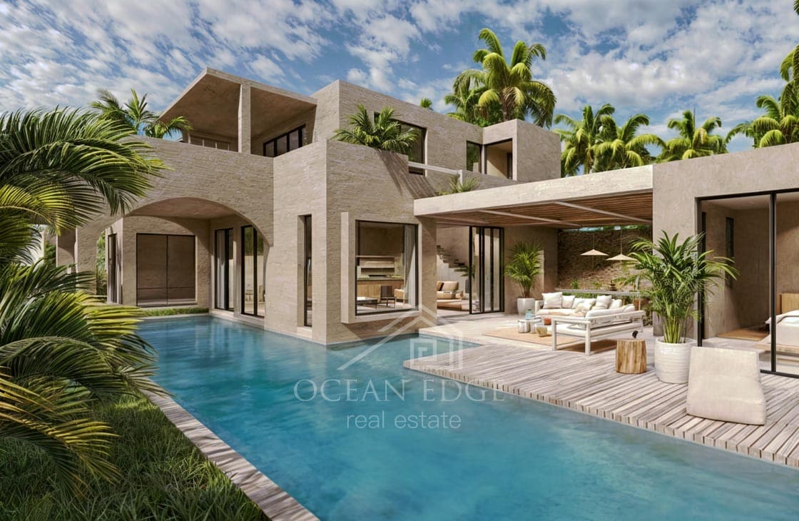 2nd line beach houses on pre-sale Playa Estillero-las-terrenas-ocean-edge-real-estate-6