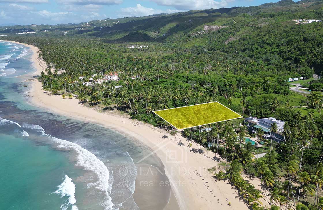 Prime ocean front lot for luxury villa in playa coson-las-terrenas-ocean-edge-real-estate (4)