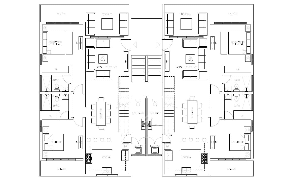 Beachfront Pre-Construction Condos in playa popy-las-terrenas-ocean-edge-real-estate-14-plan