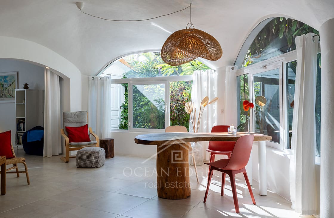 Beachfront secret garden with 3 villas in playa Bonita-las-terrenas-ocean-edge-real-estate-7