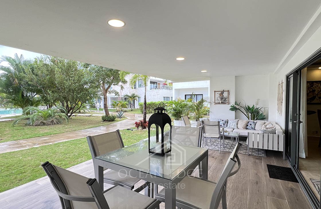 Spacious & well furnished 3-br condo on Portillo beach-las-terrenas-ocean-edge-real-estate (3)