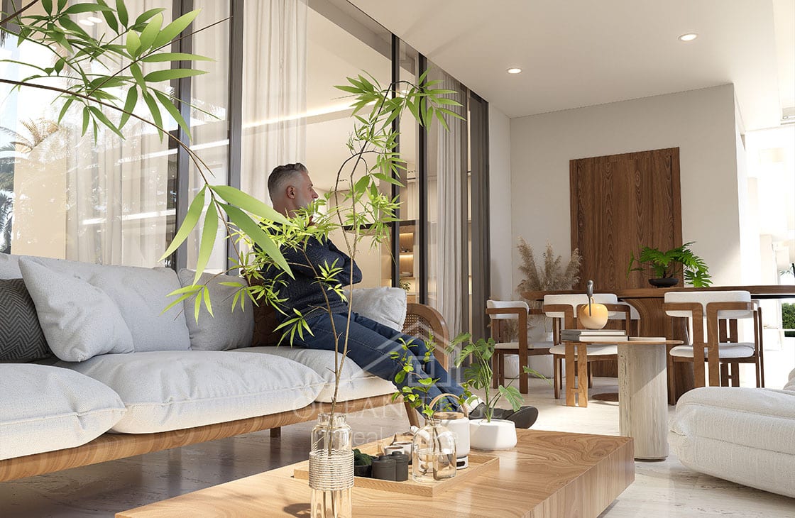 2-Br Beachfront Condos in signature project with Ocean view-interior-23