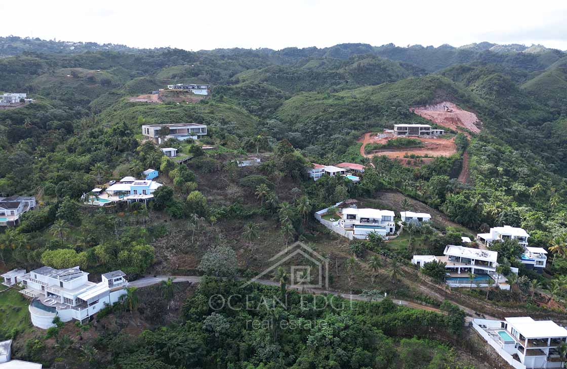 Sublime Ocean panorama land & building permit-las-terrenas-ocean-edge-real-estate