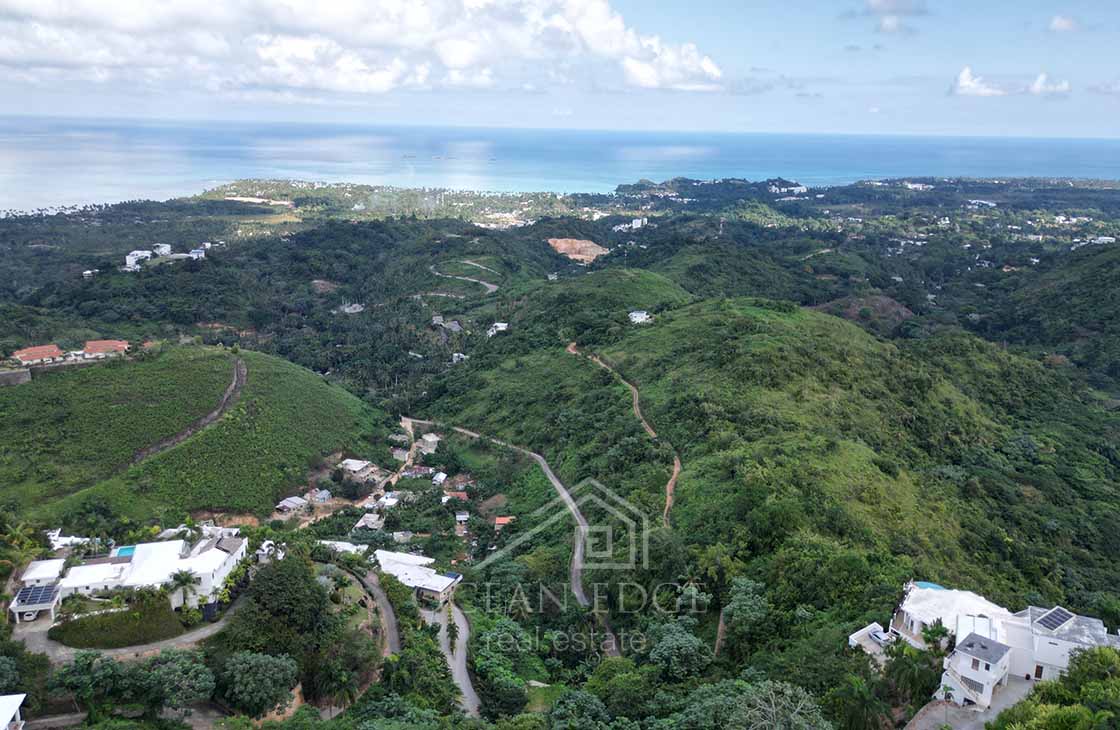 Sublime Ocean panorama land & building permit-las-terrenas-ocean-edge-real-estate