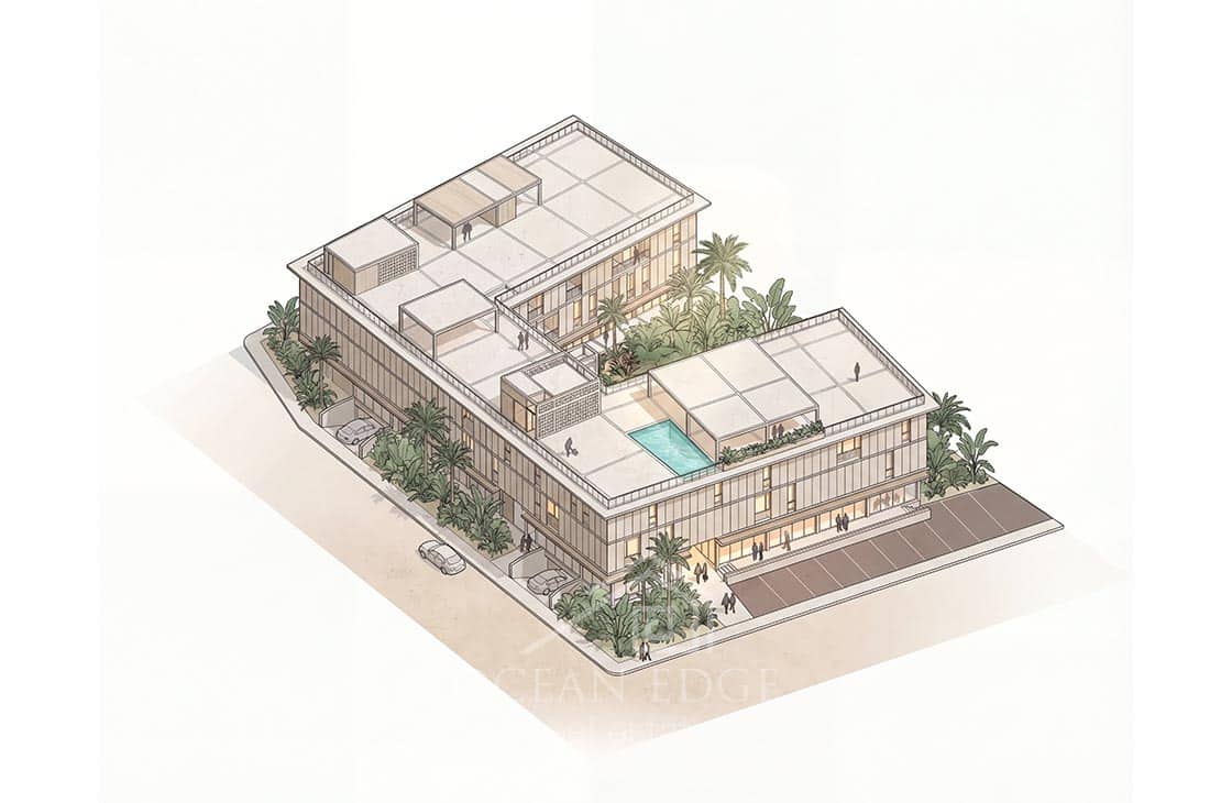 Boutique Commercial Plaza in Prime Playa Bonita Location-las-terrenas-ocean-edge-real-estate (1)