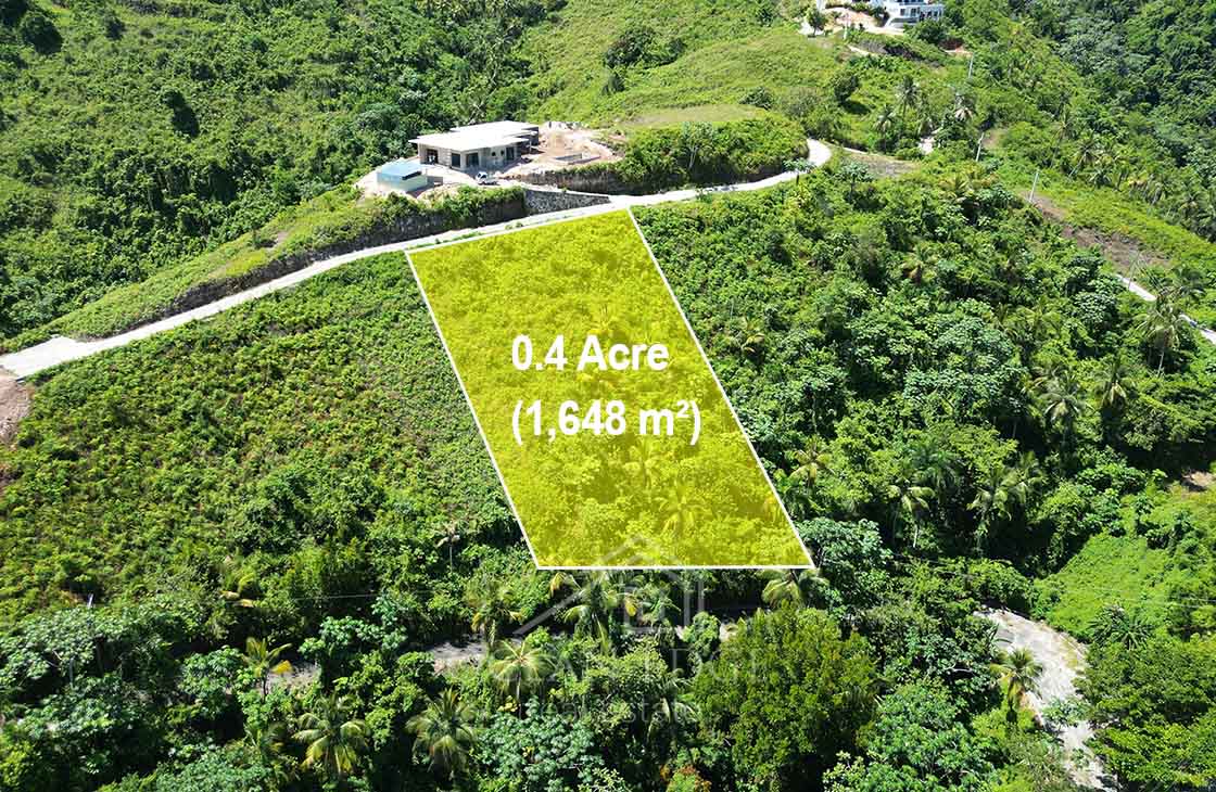 Build Your Dream Villa Overlooking Playa Cosón-las-terrenas-ocean-edge-real-estate lot 3