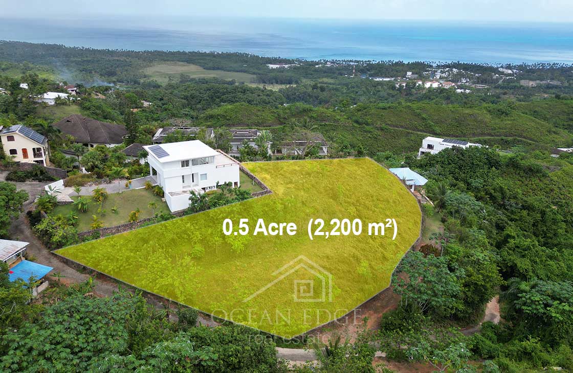 Scenic Ocean View Parcel Near Playa Cosón-las-terrenas-ocean-edge-real-estate
