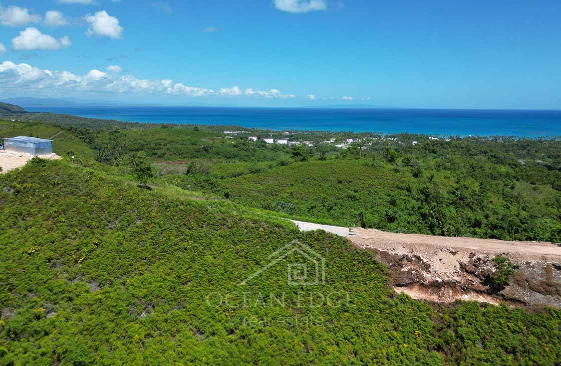 Spectacular Ocean View Land Overlooking Playa Cosón-las-terrenas-ocean-edge-real-estate Lot 6