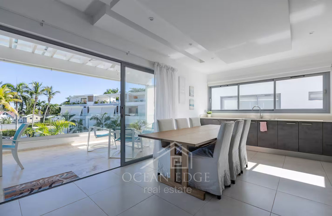 3-bed condo with Independent rooftop apartment-las-terrenas-ocean-edge-real-estate-18