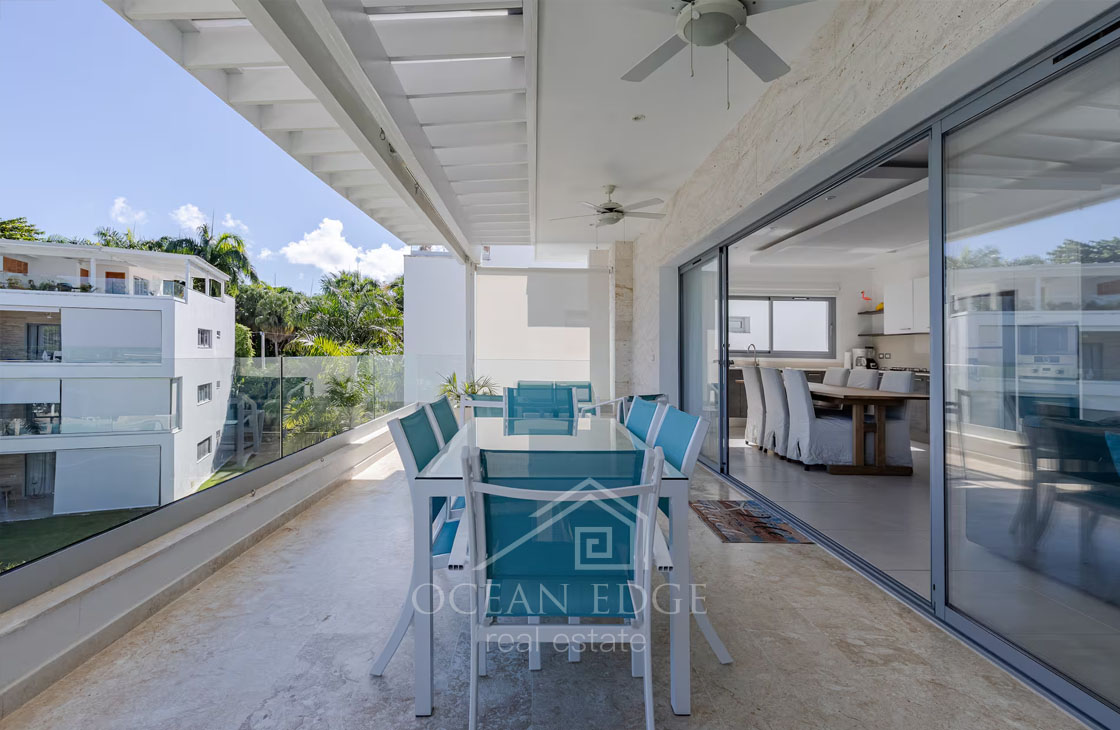 3-bed condo with Independent rooftop apartment-las-terrenas-ocean-edge-real-estate-24