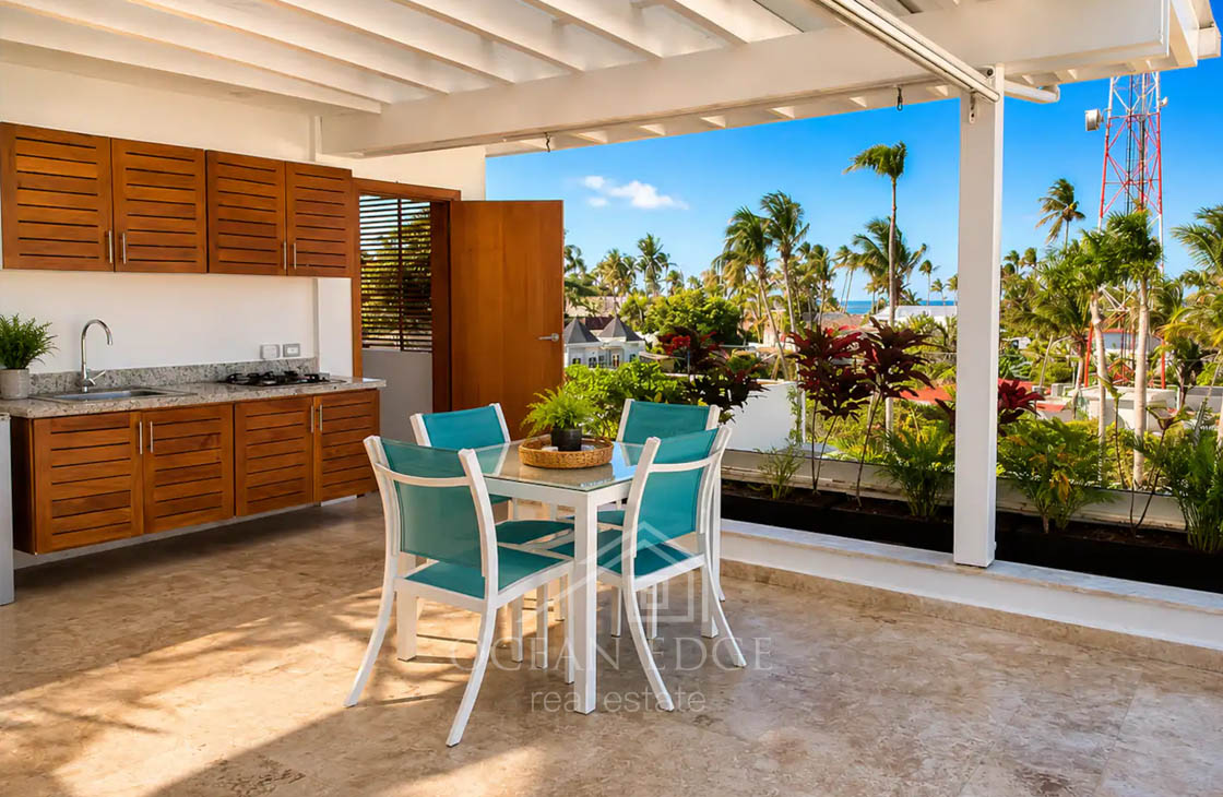 3-bed condo with Independent rooftop apartment-las-terrenas-ocean-edge-real-estate-6