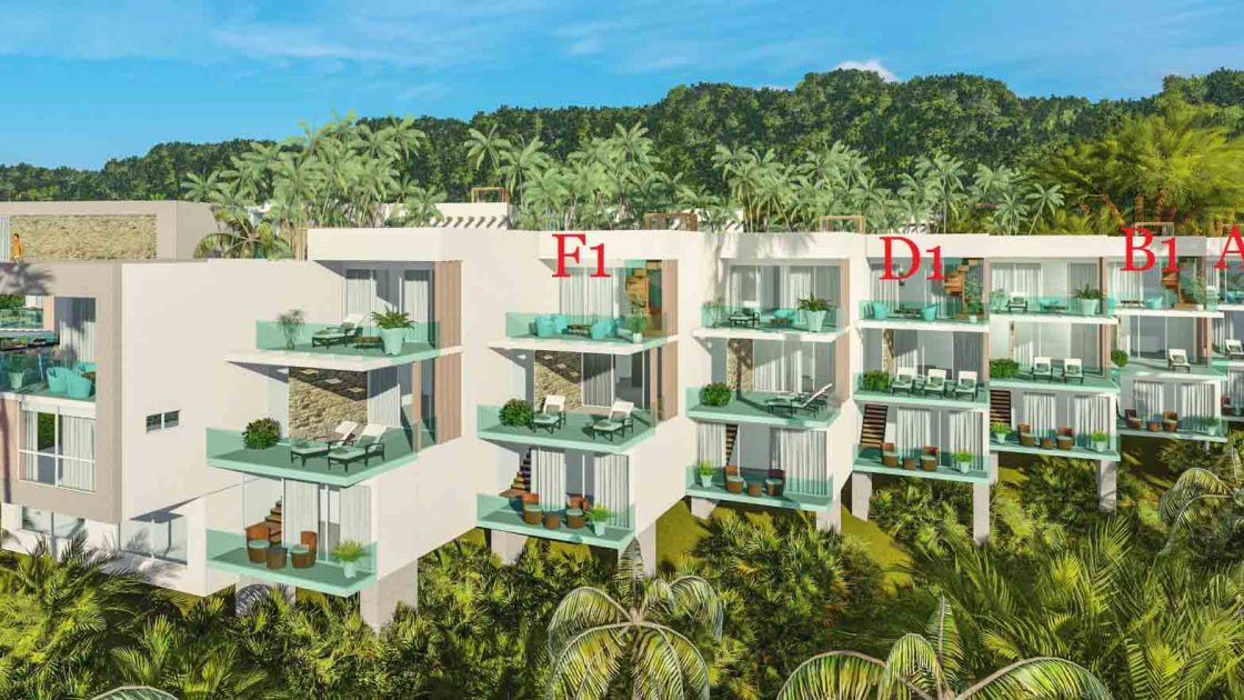 1 bed condo in ocean view apart-hotel - Las-Terrenas-real-estate-dominican-republic - plan (2)