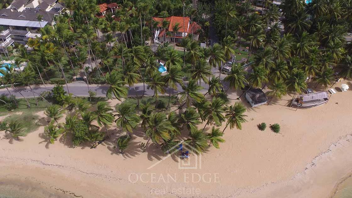 Beachfront Villa with private pool in Las Ballenas Beach-las-terrenas-ocean-edge-real-estate-drone (4)
