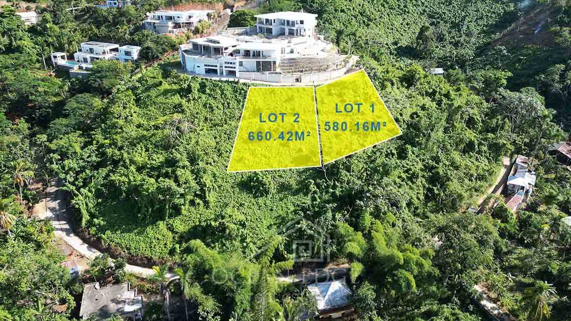 Building-Lots-ideal-for-Ocean-View-Villa-overlooking-Bonita-Beach-las-terrenas-drone-plan