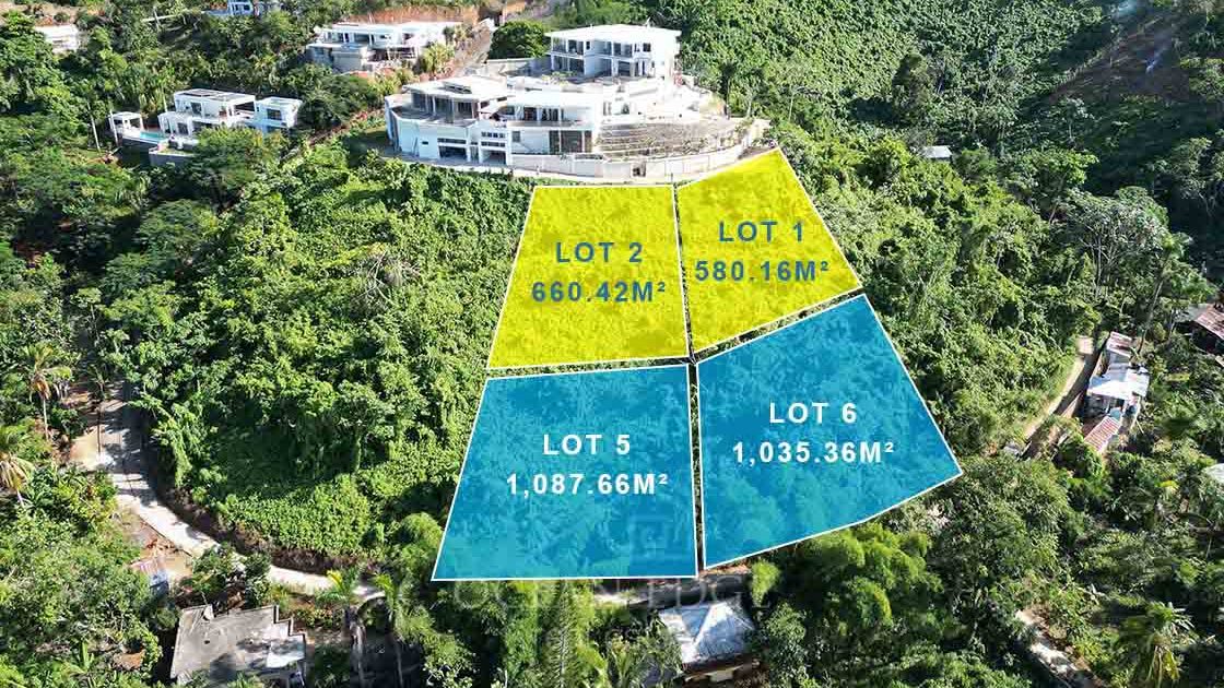 Building-Lots-ideal-for-Ocean-View-Villa-overlooking-Bonita-Beach-las-terrenas-drone-plan