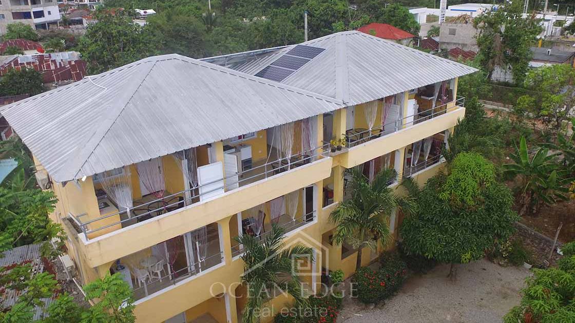 Charming Dominican Apart Hotel in El Limon-Samana-Ocean-edge-real-estate-drone (2)