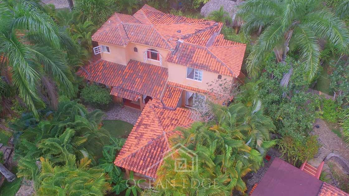 Charming Turnkey villa in green community - Las Terrena - real estate - Dominican Republic - drone (1)