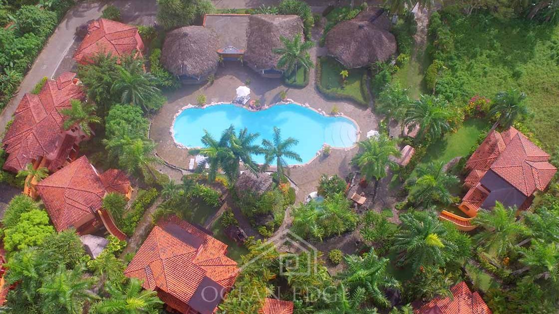 Charming Turnkey villa in green community - Las Terrena - real estate - Dominican Republic - drone (7)