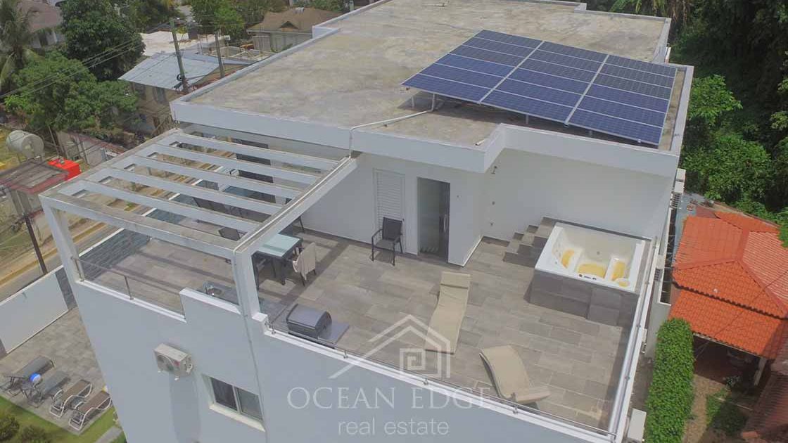Classy Harmony Penthouse close to city center-las-terrenas-real-estate drone (1)