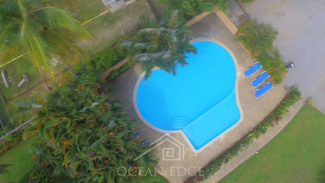 Comfortable 2-bed condo with independent rooftop terrace -Las Terrenas Real Estate - Dominican Republic - Ocean Edge - drone (2)