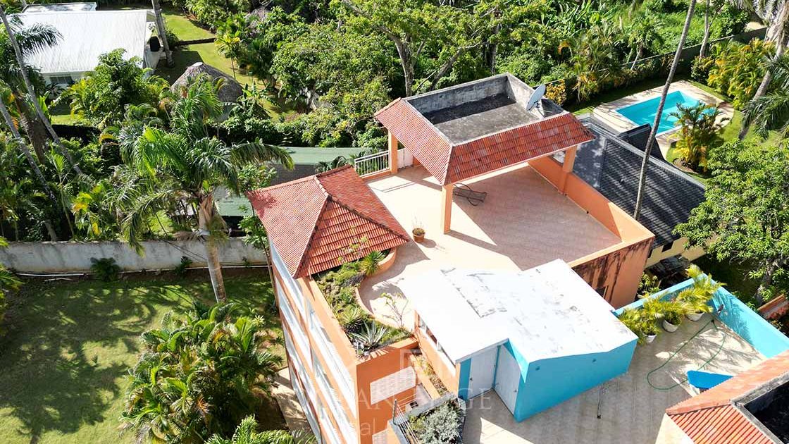 Comfortable 2-bed condo with independent rooftop terrace-las-terrenas-ocean-edge-drone (15)