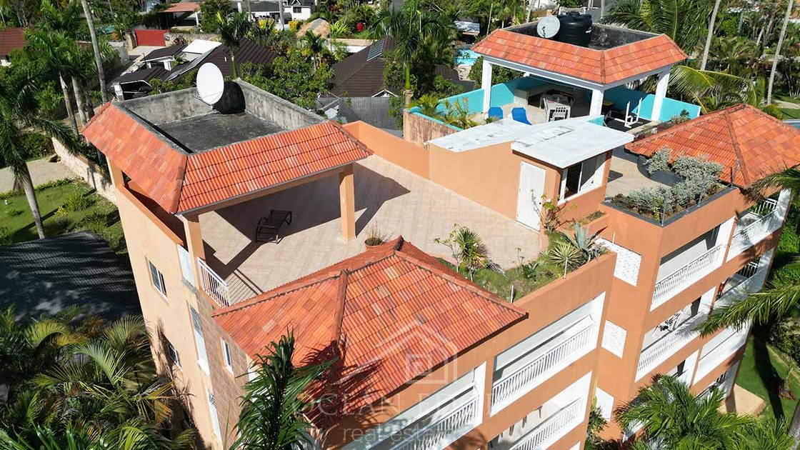 Comfortable 2-bed condo with independent rooftop terrace-las-terrenas-ocean-edge-drone (16)