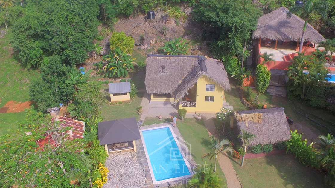 Country villa with spacious garden in Barbacoa-las-terrenas-ocean-edge-real-estate-drone (1)