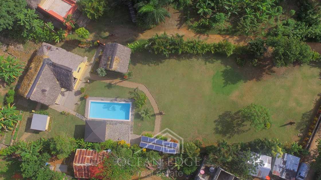 Country villa with spacious garden in Barbacoa-las-terrenas-ocean-edge-real-estate-drone (2)