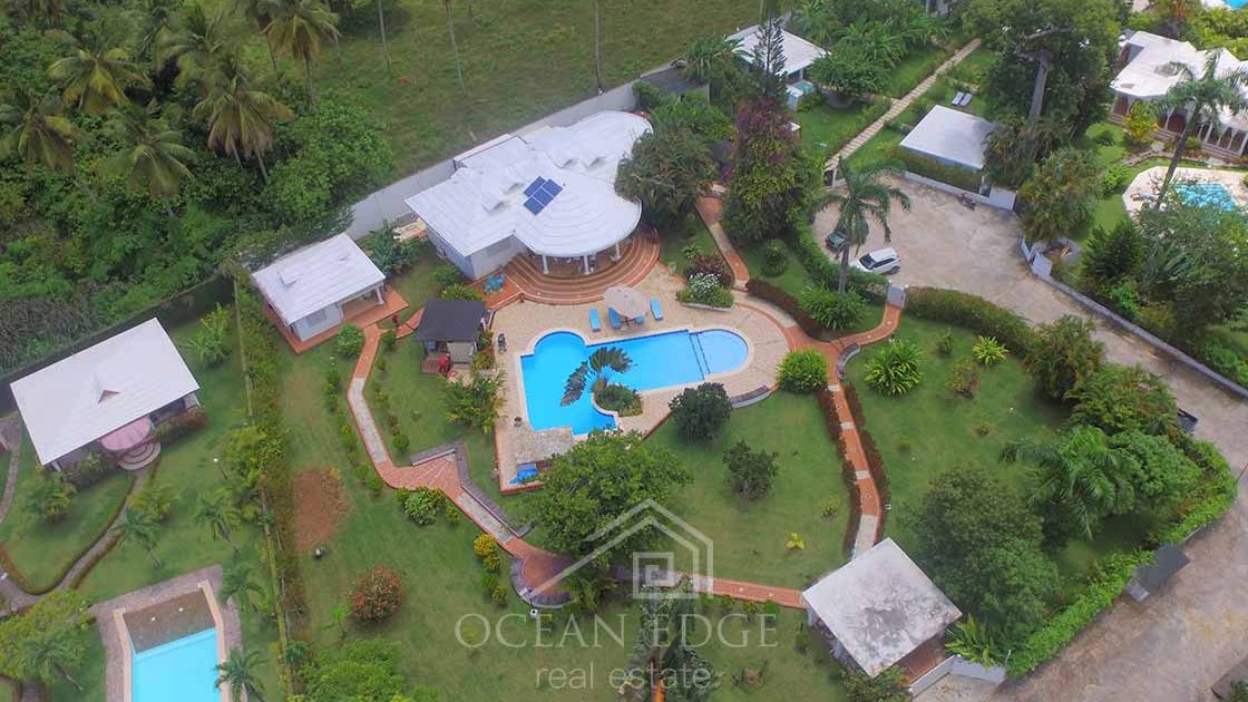Large Italian mansion in lush garden Las Terrenas Real Estate Ocean Edge 4