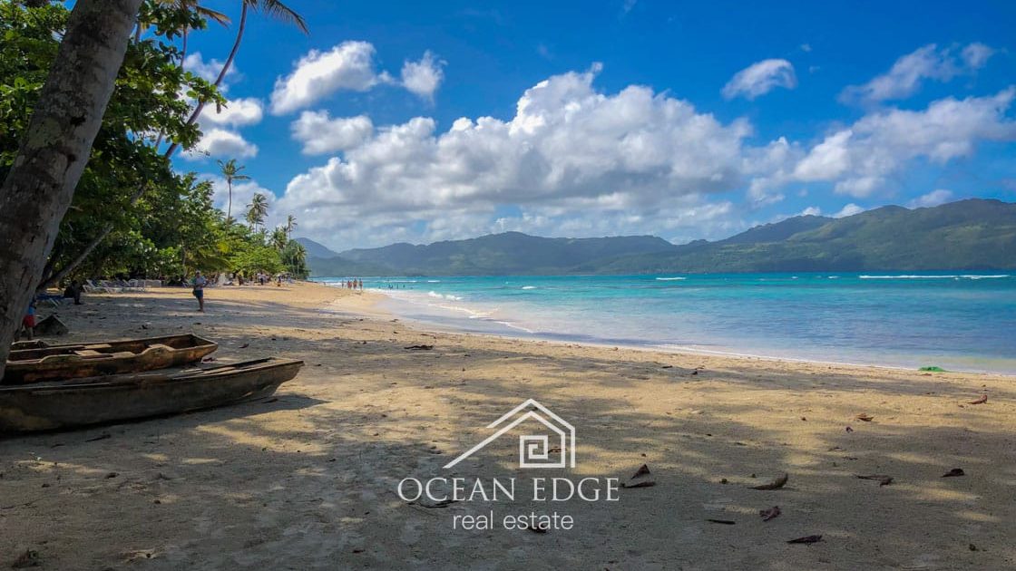 Exceptional Ocean Front Villa & Guest house in Las Galeras-ocean-edge-real-estate-drone (8)