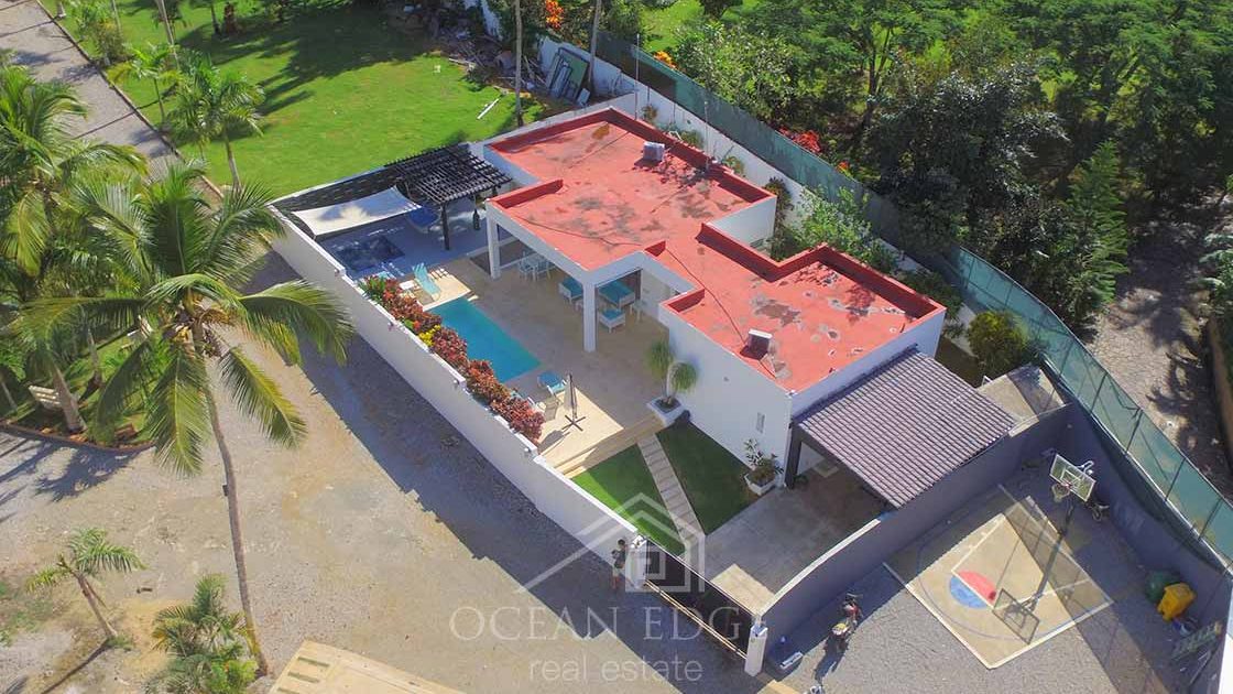Exclusive modern villa near Cosón beach-las-terrenas-real-estate-drone (3)