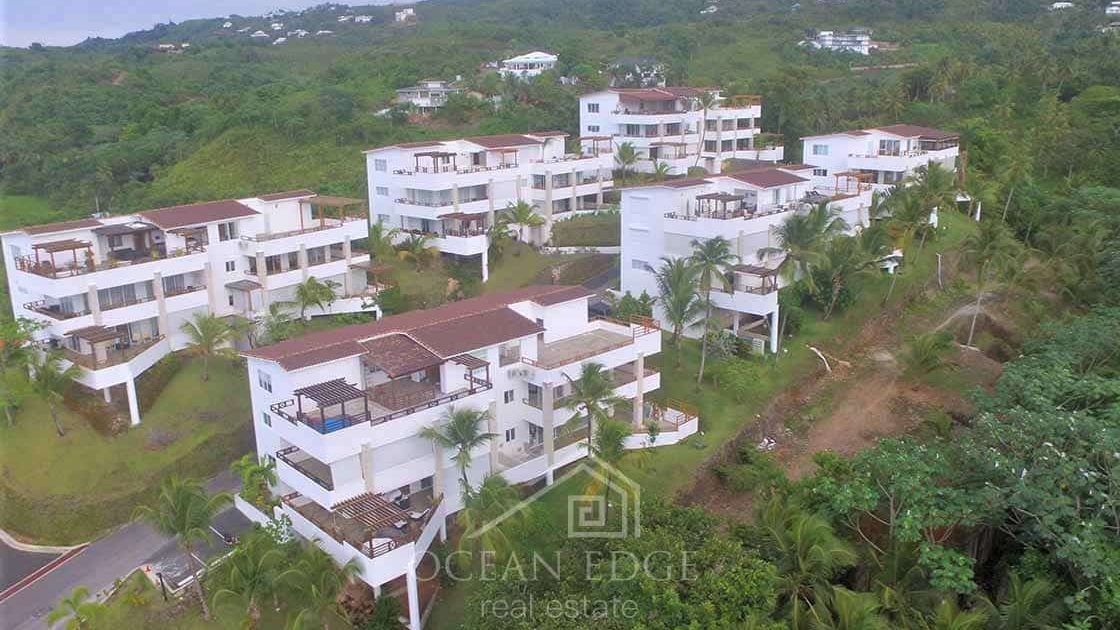 Exclusive ocean view condo with jacuzzi - Ocean Edge Las Terrenas Real Estate - Dominican Republic - drone (11)