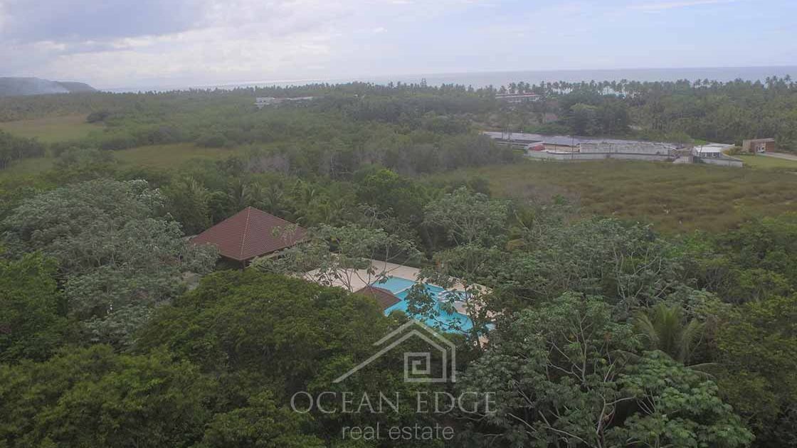 Exclusive ocean view condo with jacuzzi - las terrenas - real estate - dominican republic - drone (4)