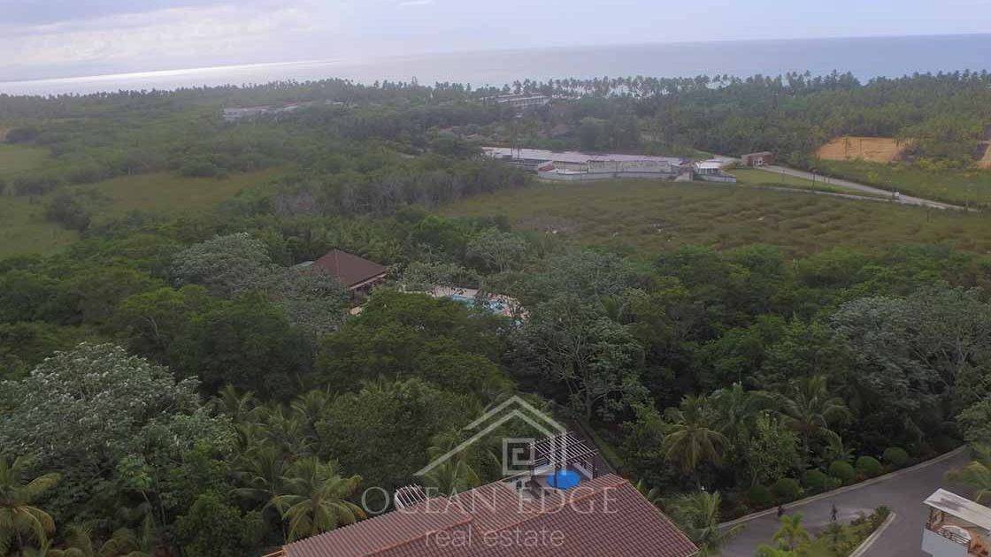 Exclusive ocean view condo with jacuzzi - las terrenas - real estate - dominican republic - drone (9)