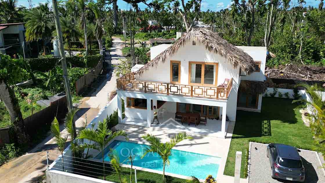 Family-5-bedroom-house-for-sale-near-Bonita-Beach---Las-Terrenas-Real-Estate---Ocean-Edge-Dominican-Republic-Drone 2