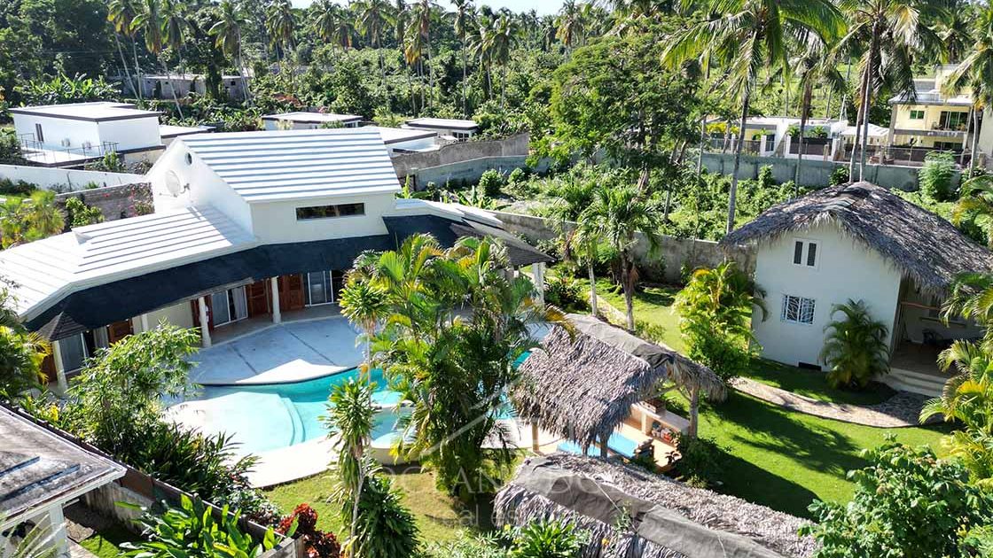 Family-caribbean-home-with-large-garden-pool-las-terrenas-ocean-edge-real-estate-drone