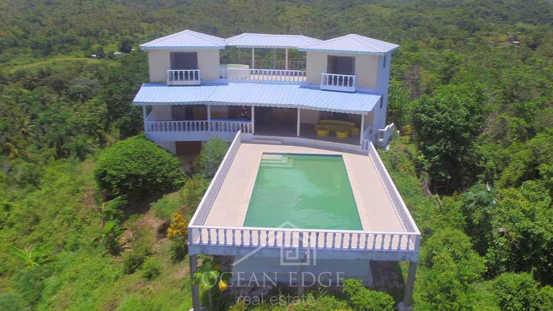 Flipping house opportunity nestled within the nature - drone - las terrenas - real estate (1)